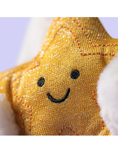 Jellycat - Cream Bunny with Star Orta...