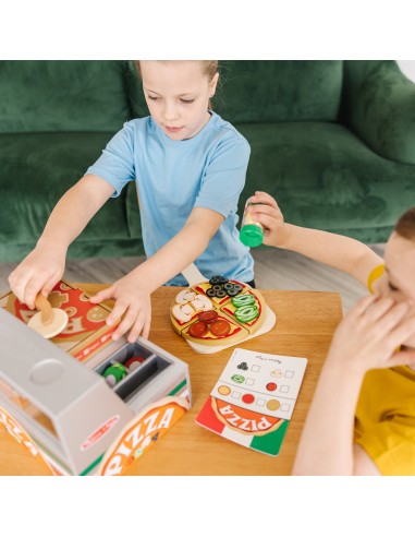 Melissa & Doug - Ahşap Pizza Tezgahı...