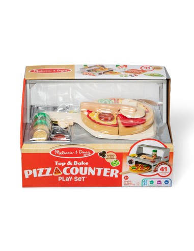 Melissa & Doug - Ahşap Pizza Tezgahı...