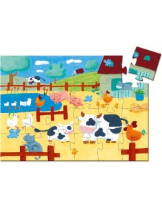 Djeco - Dekoratif Puzzle 24... 2