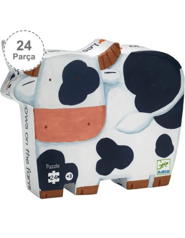 Djeco - Dekoratif Puzzle 24 Parça The...