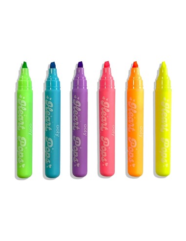 Ooly - Heart Pops 6lı Neon Highlighter