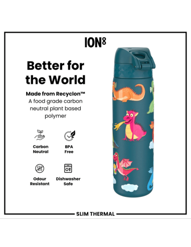 ION8 - İnce Su Termosu Petrol Mavisi...