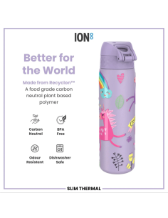 ION8 - İnce Su Termosu Mor... 2