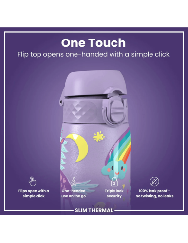 ION8 - İnce Su Termosu Mor Unicorn...