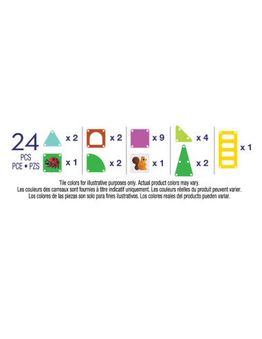 Magna Tiles - Travel Set Ağaç Ev 24...
